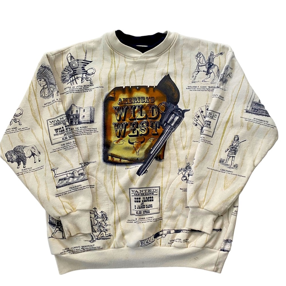VINTAGE WILD WEST CREWNECK